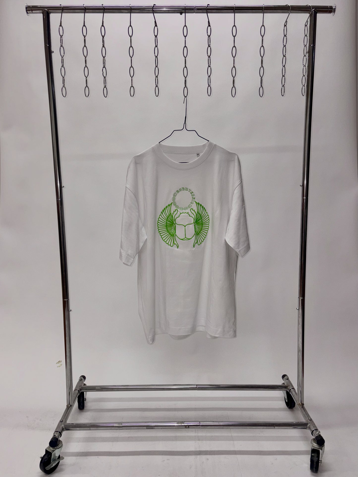RMC Scarab  Fluoreszenz T-Shirt Weiß