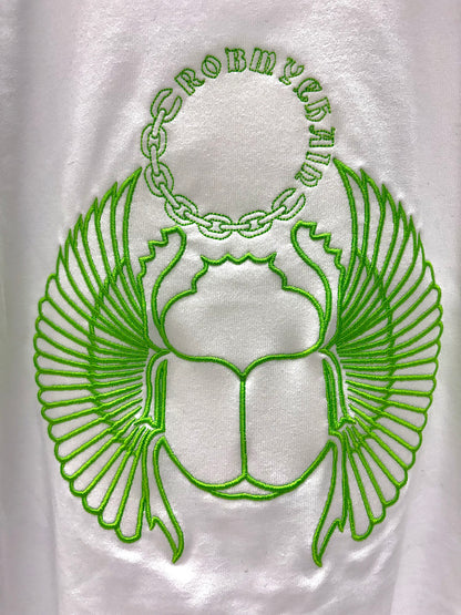 RMC Scarab  Fluoreszenz T-Shirt Weiß