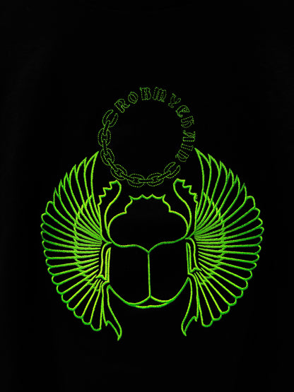 RMC Scarab Fluoreszenz Hoodie Schwarz
